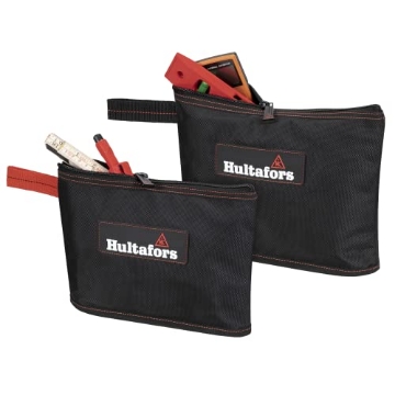 Picture of CLC HT5102 Hultafors Work Gear HT5102 Multi-Purpose Zippered Bags, Heavy Duty Ballistic Polyester Tool Carriers, Loop Closure to Hang on Tool Belts (EA)