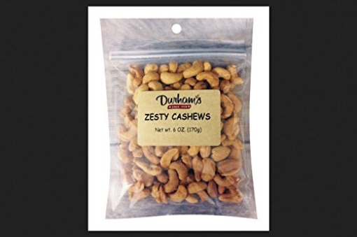 Picture of DOLLINS PECAN CO INC 7304240011 DOLLINS PECAN CO INC Durhams Zesty Cashews 6 oz. Bagged (PK-12-EA)