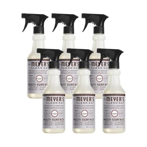 Picture of Mrs Meyers 663011 MRS. MEYER'S CLEAN DAY Multi-Surface Everyday Cleaner, Cruelty-Free Formula, Lavender Scent, 16 oz. (Pack of 6) (CT-6-EA)