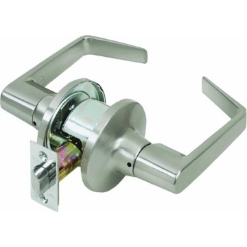 Picture of Tell Manufacturing CL100197 Tell Manufacturing CL100197 Light-Duty Commercial Passage Lever, Satin Finish (EA)