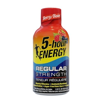 Picture of 5 Hour Energy LVS500181 5 Hour Energy 500181 5-Hour Energy Berry Shots Drink, 1.93 fl. oz., 12/Box (PK-12-EA)