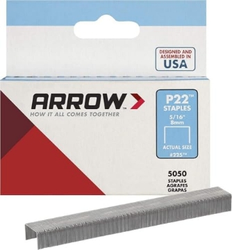 Picture of ARROW FASTENER CO LLC 225 Arrow 225 P22 5/16" Staples (5,000/pk) (EA)