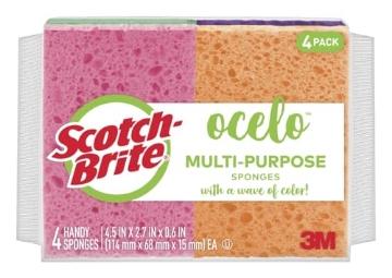 Picture of Scotch-Brite 7274-FD Scotch-Brite® ocelo™ Cellulose Sponge 10/case (PK-4-EA)