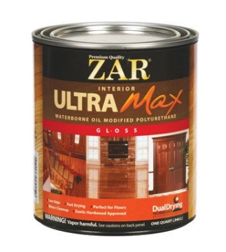 Picture of ZARGES 36012 ZAR Ultra Max Gloss Clear Polyurethane 1 qt. (PK-4-EA)