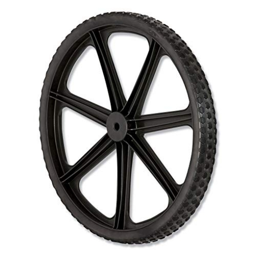 Picture of RUBBERMAID COMMERCIAL M1564200 Rubbermaid Commercial M1564200 Big Cart Replacement Wheel, Black (EA)