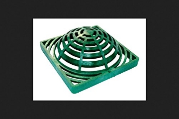 Picture of Nds 991 Nds 991 Polyolefin Heavy Duty Drain Grate, 9", Green (EA)
