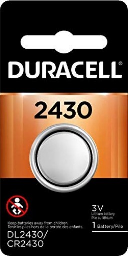 Picture of DURACELL(R) DL2430BPK Duracell Lithium Medical Battery 2430 3 volt 1 pk (PK-6-EA)