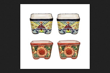 Picture of AVERA HOME GOODS LLC APG026060C1 CUADRADA PLANTER 6" (PK-4-EA)