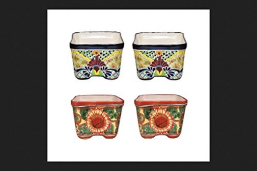 Picture of AVERA HOME GOODS LLC APG026060C1 CUADRADA PLANTER 6" (PK-4-EA)