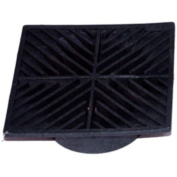 Picture of Nds 4 NDS 04 Square Plastic Drain Grate 6 (EA)