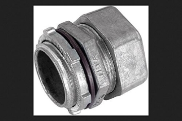 Picture of SIGMA ENGINEERED SOLUTIONS 02-54855 Sigma Electric ProConnex 2 in. Dia. Zinc-Plated Steel Rain-Tight Compression Connector For EMT 1 pk (EA)