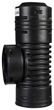 Picture of ADVANCE DRAINAGE SYSTEMS 0441AA Advanced Drainage Systems 0441AA Blind Tee, 4", No Color (EA)