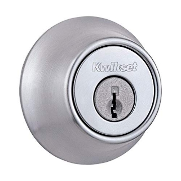 Picture of Kwikset 96600-715 Kwikset 1-CYL DEADBOLT K3 STN Chrom BX (PK-3-EA)
