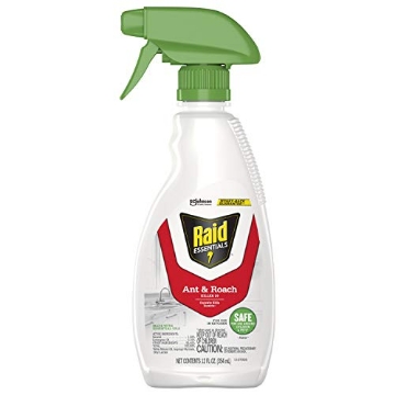 Picture of Raid 2366 Raid Essentials Ant & Roach Killer Spray Bottle, Child & Pet Safe, Kills Insects Quickly, for Indoor Use, 12 oz (PK-6-EA)