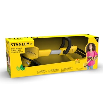 Picture of STANLEY JR. RP114-SY Stanley Jr Kids Weed Trimmer - Battery Operated Toy Weed Trimmer for Kids Pretend Play Tool for Outdoor Adventures and Hours of Fun Safe Design for Little Gardeners. Ages 3+ (EA)