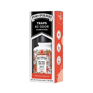 Picture of Poo-Pourri TH-002-CB Poo-Pourri Tropical Hibiscus Scent Odor Eliminator 2 oz. Liquid - Case of: 1212 (PK-12-EA)