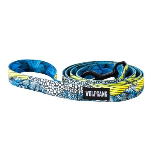 Picture of WOLFGANG MAN & BEAST WL-003-111 Wolfgang Heavy Duty Dog Leash, Pull-Tested to Over 800 lbs for Walking & Training, DawnPatrol Print, Large (EA)