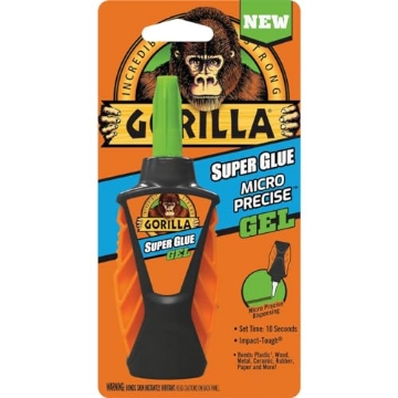 Picture of GORILLA 102177 102177 Super Glue Mirco Precise, Gel, 5.5-gm. - Quantity 6 (PK-6-EA)