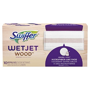 Picture of Swiffer 80334571 Swiffer Wetjet Wood Sweeping Cloth Refills, 10Count (EA)