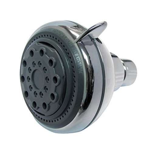 Picture of Plumb Pak PP828-50 Keeney PP828-50 Shower Head 5 Functions, 5-1/4" x 7-5/8", Chrome (EA)