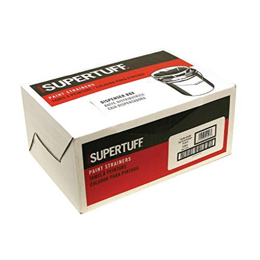 Picture of SUPERTUFF 11511 Trimaco SuperTuff Regular Mesh/Elastic Top Bag Strainers, 1 gallon, (25-Pack), White (PK-25-EA)