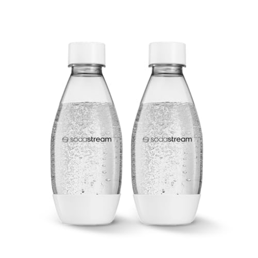 Picture of SODA STREAM USA 1748261010 sodastream 0.5L Twin Pack Dishwasher Safe Slim Bottle (White) (EA)