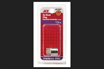 Picture of SMITH-COOPER 4638102220 Smith-Cooper International SQ Head Plug 3/8" SS (EA)