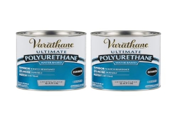 Picture of Varathane 200241H Varathane Water-Based Ultimate Polyurethane, Quart, Satin, 2 Pack (PK-2-EA)