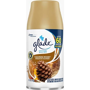 Picture of Glade 344757 Glade Automatic Spray Refill, Air Freshener for Home and Bathroom, Cashmere Woods, 6.2 Oz, Pack of 6 (PK-6-EA)