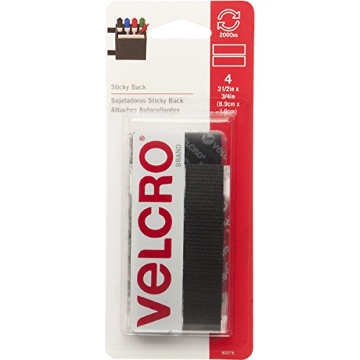 Picture of VEK 90075 Velcro Brand Hook and Loop Fastener 3-1/2 in. L 4 pk (PK-6-EA)