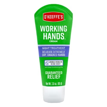 Picture of GOR K3200502 O'Keeffe's Working Hands Night Treatment Hand Cream; 3 oz Tube; (Pack of 1) (PK-5-EA)