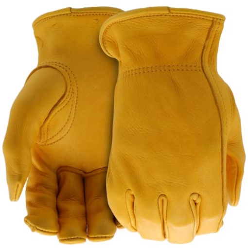 Picture of Boss Products Usa Llc B84081-XL BOSS Men's Premium Grain Deerskin Leather Work Gloves (EA)