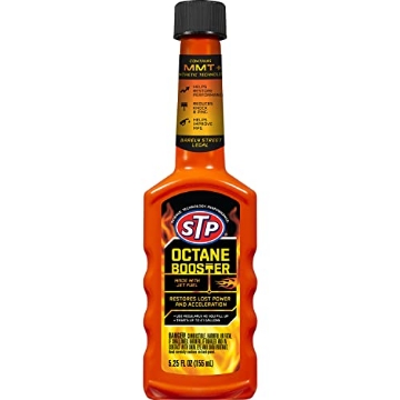 Picture of STP 78574 STP Octane Booster, Bottled Fuel System Cleaner Restores Lost Power and Acceleration, 5.25 Oz, STP (EA)