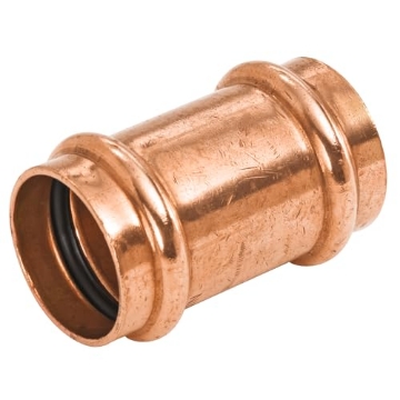 Picture of NIBCO INC 9020600PCU NIBCO Fig No PC601, 1-1/2 in. Copper Repair Coupling Press, Leak Detect (EA)