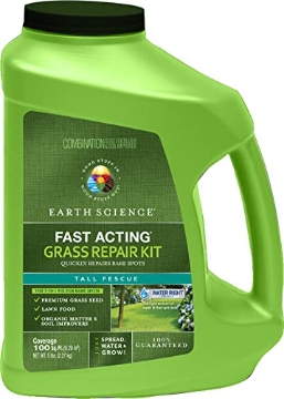 Picture of SKYLINK TECHNOLOGIES 12314-6 Earth Science All-in-One Grass Seed and Fertilizer Repair - Sun & Shade (5 lb.) (EA)