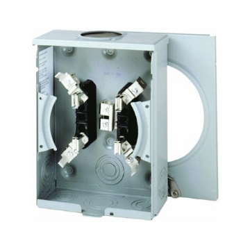 Picture of Eaton Brothers Corp. UHTRS101BE Eaton Corporation UHTRS101BE Single Residential Meter Socket, 600V, 100-Amp (EA)