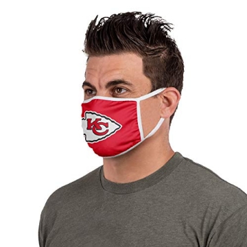 Picture of TEAM BEANS LLC 194751473814 NFL Kansas City Chiefs Unisex Face Mask, Team Color, one Size (EA)