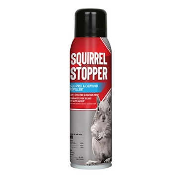 Picture of SQUIRREL STOPPER SQ-U-SC1 Squirrel Stopper, Granular Animal Stopper Repellent, All Natural, Effective All Year Round, Safe for People and Pets, No Harsh Chemicals, Ready to Use, Squirrel Repellent - 15 oz Spray Can (EA)