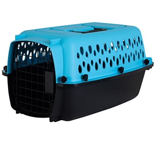 Picture of Aspen Pet 21087 Petmate Pet Porter Fashion Dog Kennel 19", Scuba Blue, for Pets up to 10lbs, Made in USA (EA)