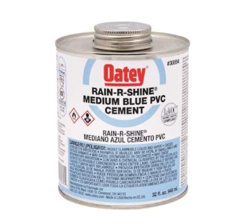 Picture of OATEY CO 30894 Oatey® Rain-R-Shine® Medium Blue PVC Cement (EA)