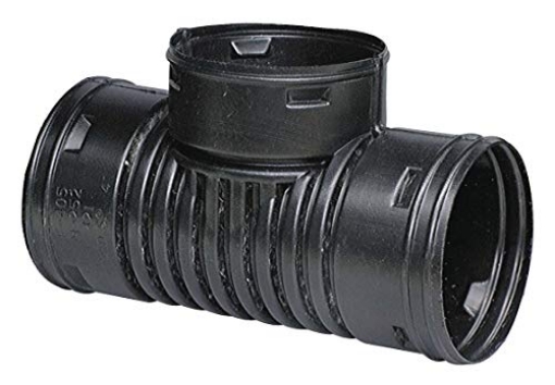 Picture of ADVANCE DRAINAGE SYSTEMS 0321AA ADS (Advanced Drainage Systems) SNAP TEE CORRUGATE 3" (EA)