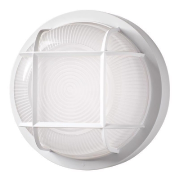 Picture of ETI SOLID STATE LIGHTING INC 504081020 ETI 8.5 in. Round White LED Outdoor Wall Ceiling Bulkhead Light 3 Color Temperature Option Weather Rust Resistant 800 Lumen (EA)