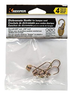 Picture of Keeper 06462 Keeper Gold Bungee Cord Hooks 5/32 in. L x 3/16 in. 1 pk (PK-10-EA)