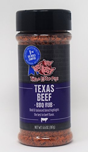 Picture of OLD WORLD CHRISTMAS INC OW71200 Three LIttle Pigs Texas Beef BBQ Rub (EA)
