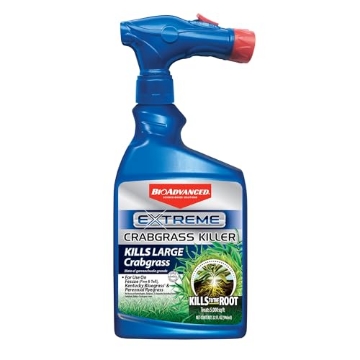 Picture of SBM LIFE SCIENCE CORP 704119A BioAdvanced Extreme Crabgrass Killer, Ready-to-Spray, 32 oz, 5,000 Sq Ft (EA)