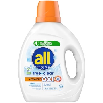 Picture of ALL 2988017 all Liquid Laundry Detergent, Free Clear, OXI, 73 Ounce, 49 Loads (EA)