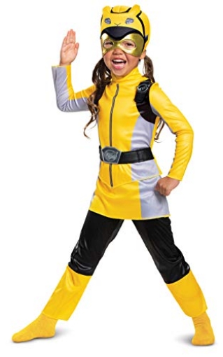 Picture of Disguise DG13186L Disguise Yellow Ranger Beast Morpher Toddler Girls' Costume (EA)