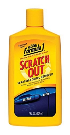 Picture of WEST CHESTER HOLDINGS INC 615011 Formula 1 Scratch Out Liquid 7 Oz - Cerium Oxide Fine 3000 Grit - Blue - Automotive Scratch Remover (EA)