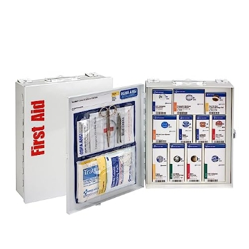 Picture of Acme Sponge & Chamois Co Inc FAO90578021 First Aid Only 25 Person Medium SmartCompliance 94 Piece Refill Cabinet Without Medications (90578) (EA)