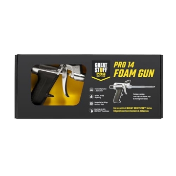 Picture of DDP SPECIALTY ELECTRONIC MATERIALS 99046685 Great Stuff Pro 14 Foam Dispensing Gun, Silver (EA)